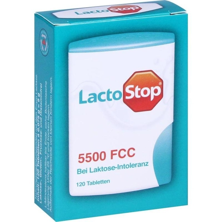 LACTOSTOP 5.500 FCC Tabletten Klickspender 120 St