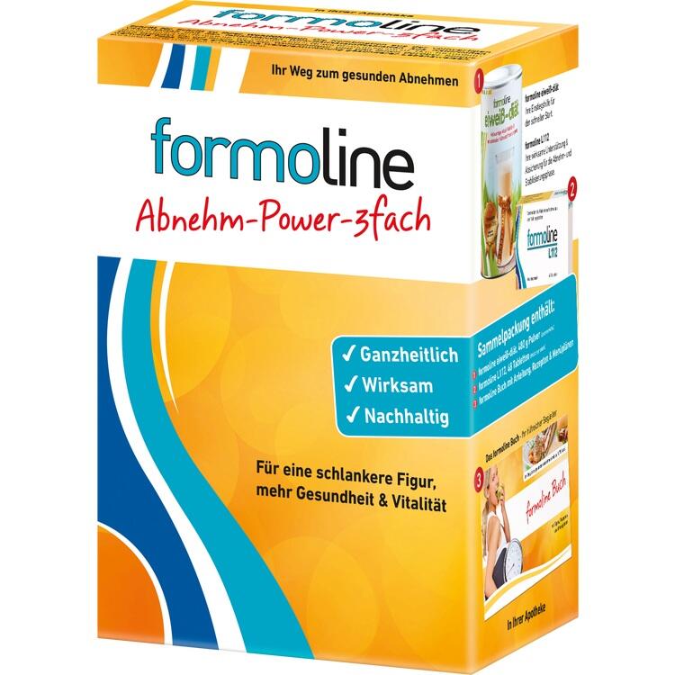 FORMOLINE Abnehm-Power-3fach L112+Eiweißdiät+Buch 1 St