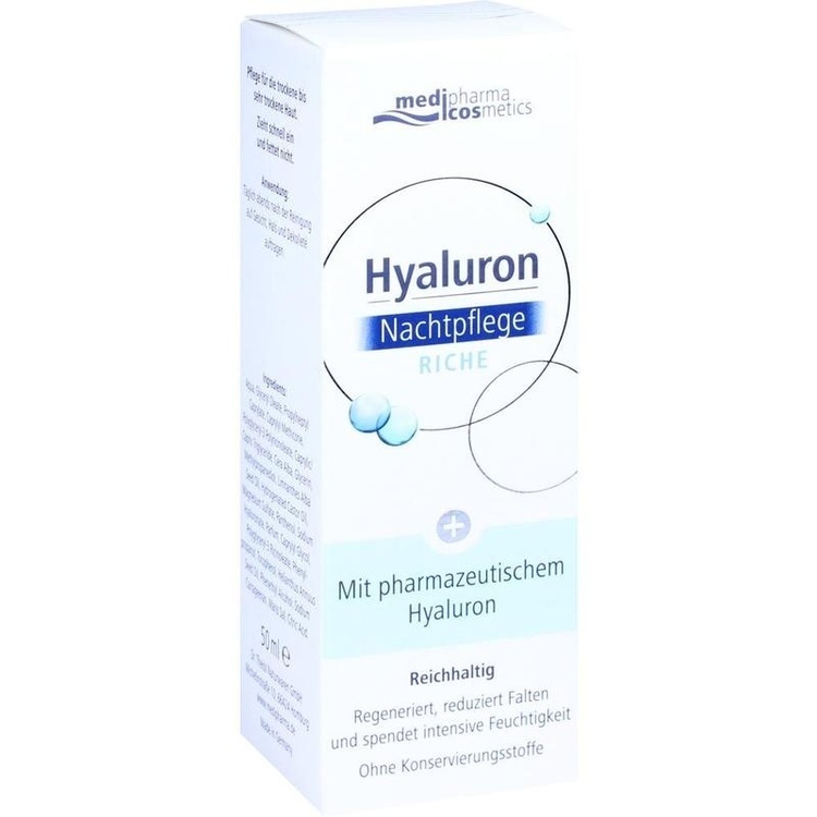 HYALURON NACHTPFLEGE riche Creme 50 ml