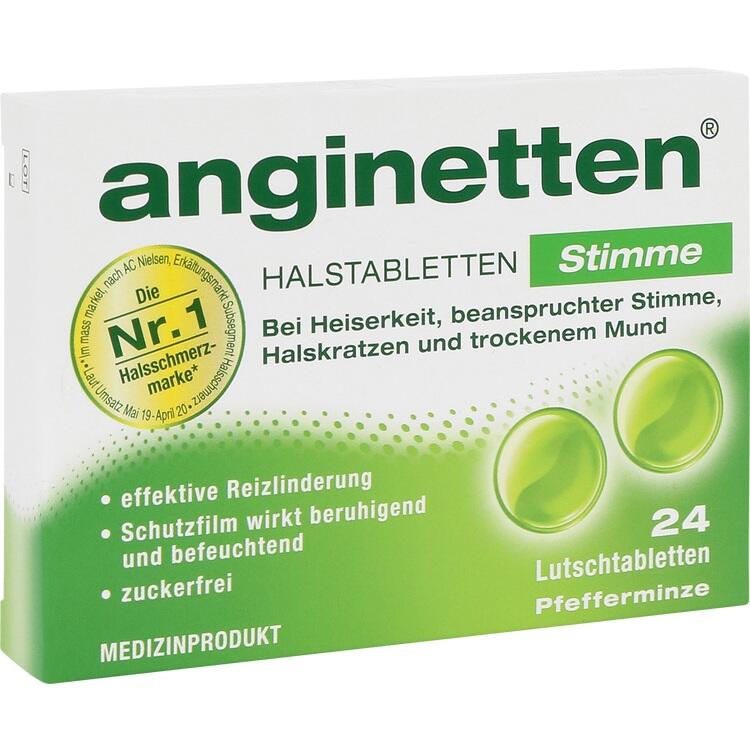 ANGINETTEN Stimme Lutschtabletten 24 St