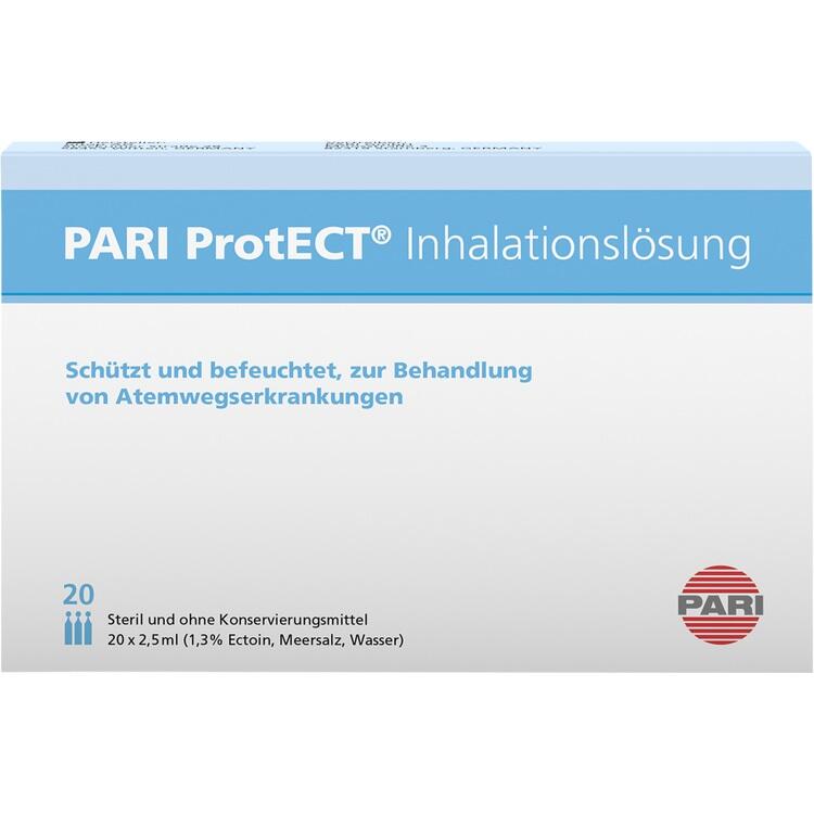 PARI ProtECT Inhalationslösung mit Ectoin Ampullen 20X2.5 ml