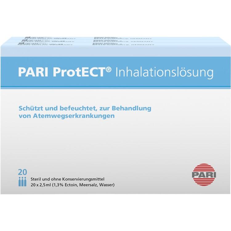 PARI ProtECT Inhalationslösung mit Ectoin Ampullen 60X2.5 ml