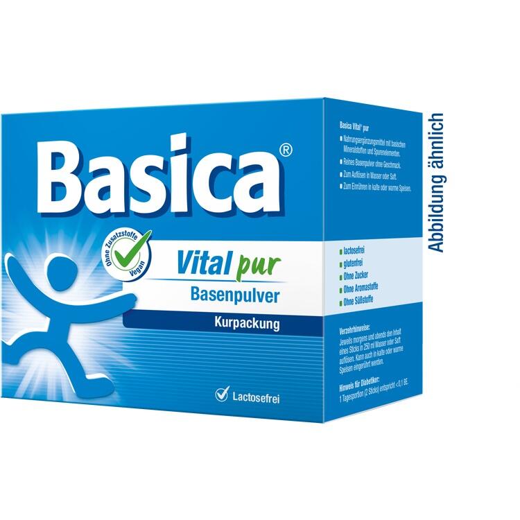 BASICA Vital pur Basenpulver 50 St