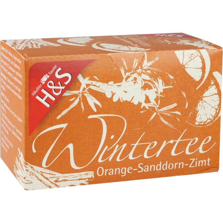 H&S Wintertee Orange-Sanddorn-Zimt Filterbeutel 20X2.0 g