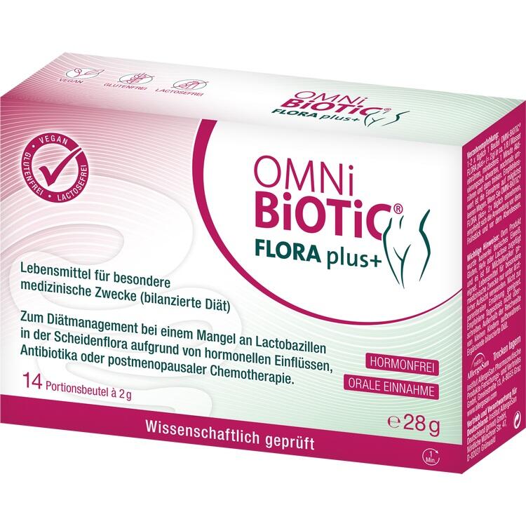 OMNI BiOTiC FLORA plus+ Pulver Beutel 14X2 g