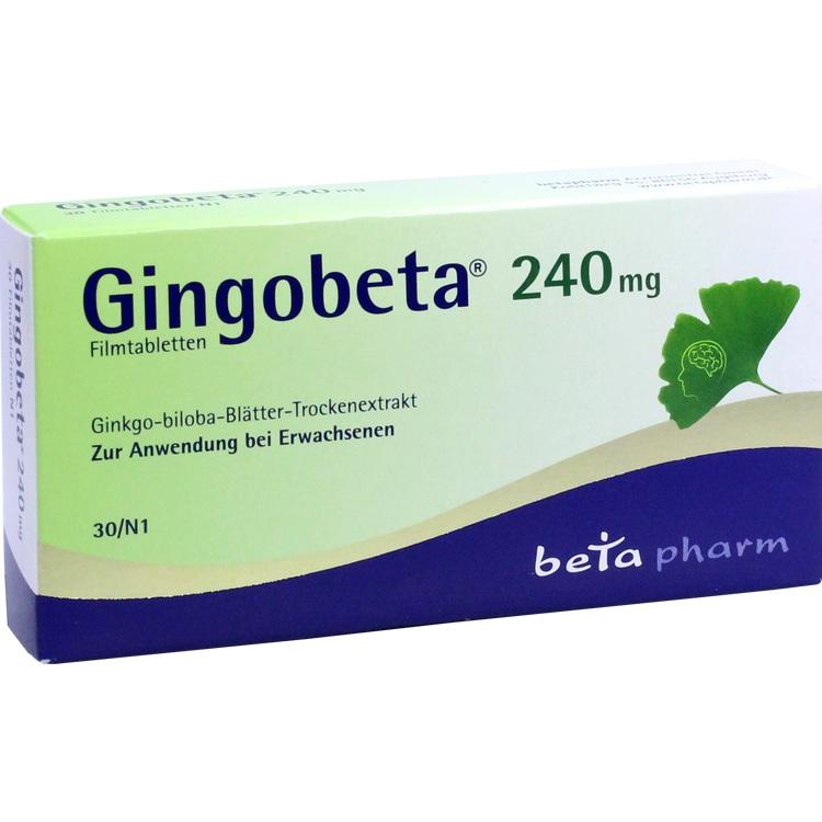 GINGOBETA 240 mg Filmtabletten 30 St