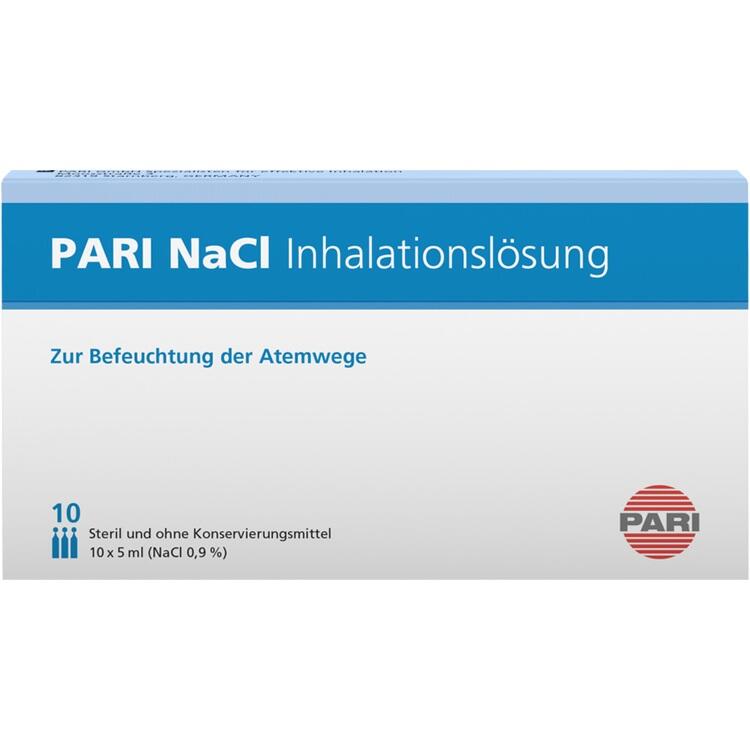 PARI NaCl Inhalationslösung Ampullen 10X5 ml