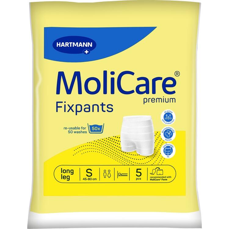 MOLICARE Premium Fixpants long leg Gr.S 5 St