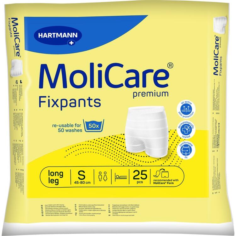 MOLICARE Premium Fixpants long leg Gr.S 25 St