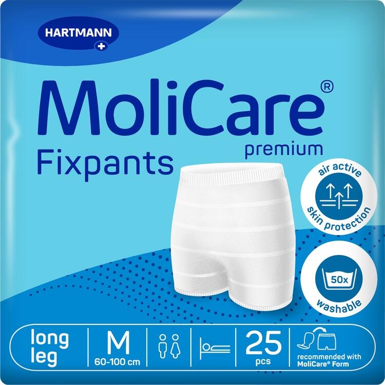 MOLICARE Premium Fixpants long leg Gr.M 25 St