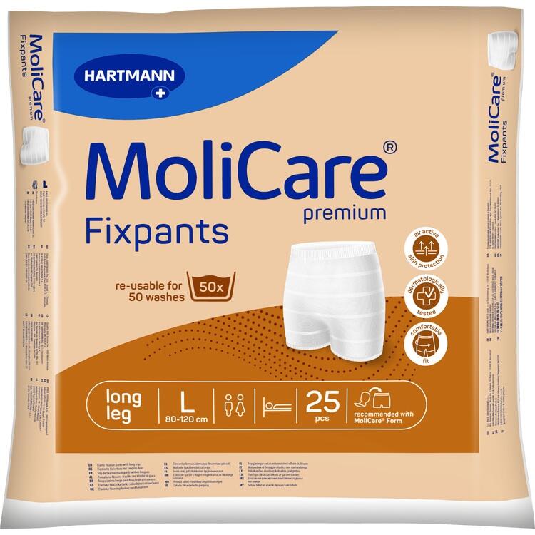 MOLICARE Premium Fixpants long leg Gr.L 25 St