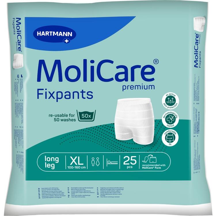 MOLICARE Premium Fixpants long leg Gr.XL 25 St