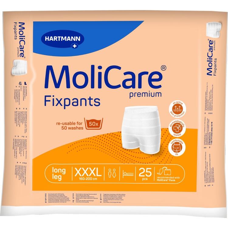 MOLICARE Premium Fixpants long leg Gr.XXXL 25 St