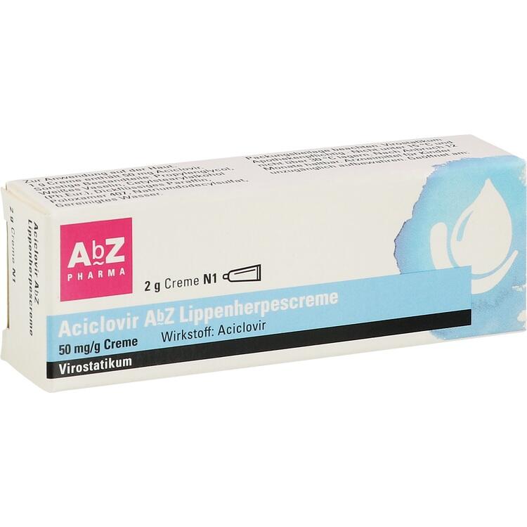 ACICLOVIR AbZ Lippenherpescreme 2 g