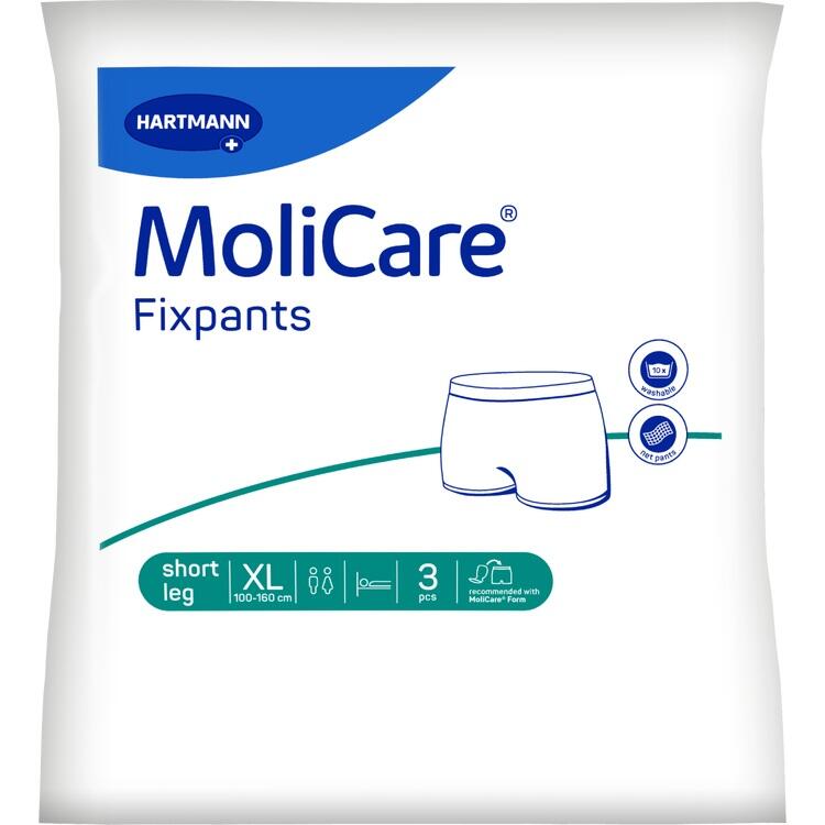 MOLICARE Fixpants short leg Gr.XL 3 St