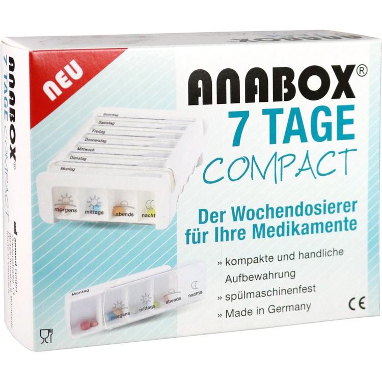 ANABOX Compact 7 Tage Wochendosierer weiß 1 St