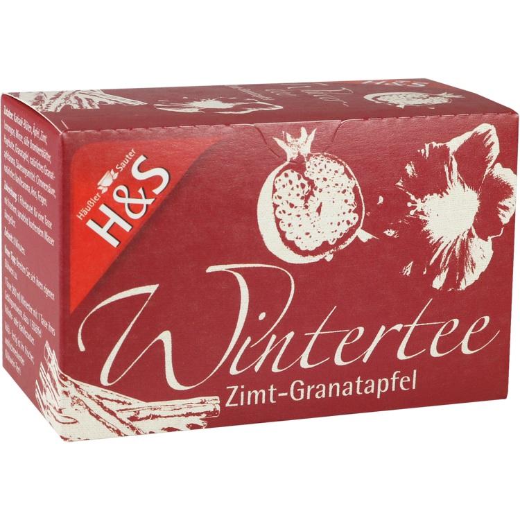 H&S Wintertee Zimt-Granatapfel Filterbeutel 20X2.0 g