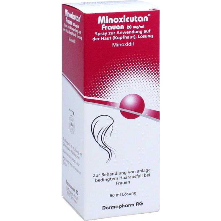 MINOXICUTAN Frauen 20 mg/ml Spray 60 ml