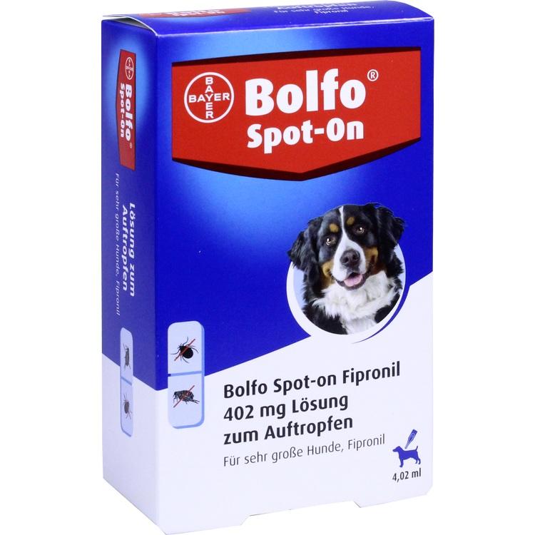BOLFO Spot-On Fipronil 402 mg Lsg.f.sehr gro.Hunde 3 St