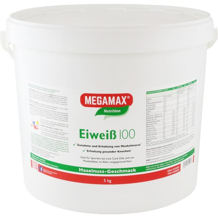 EIWEISS 100 Haselnuss Megamax Pulver 5 kg