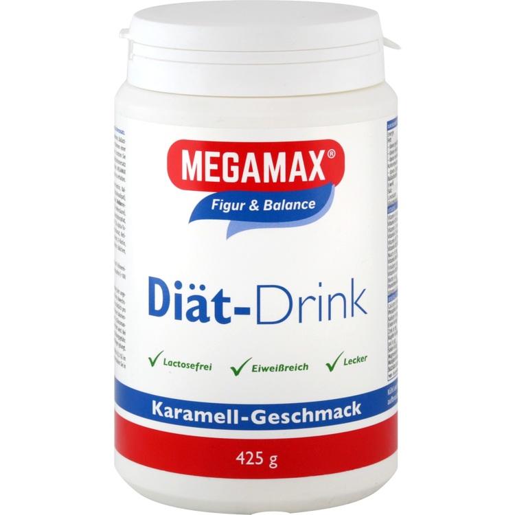 MEGAMAX Diät Drink Karamell Pulver 425 g