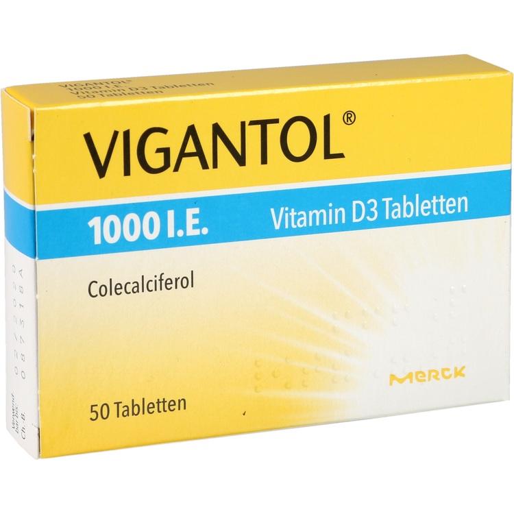 VIGANTOL 1.000 I.E. Vitamin D3 Tabletten 50 St