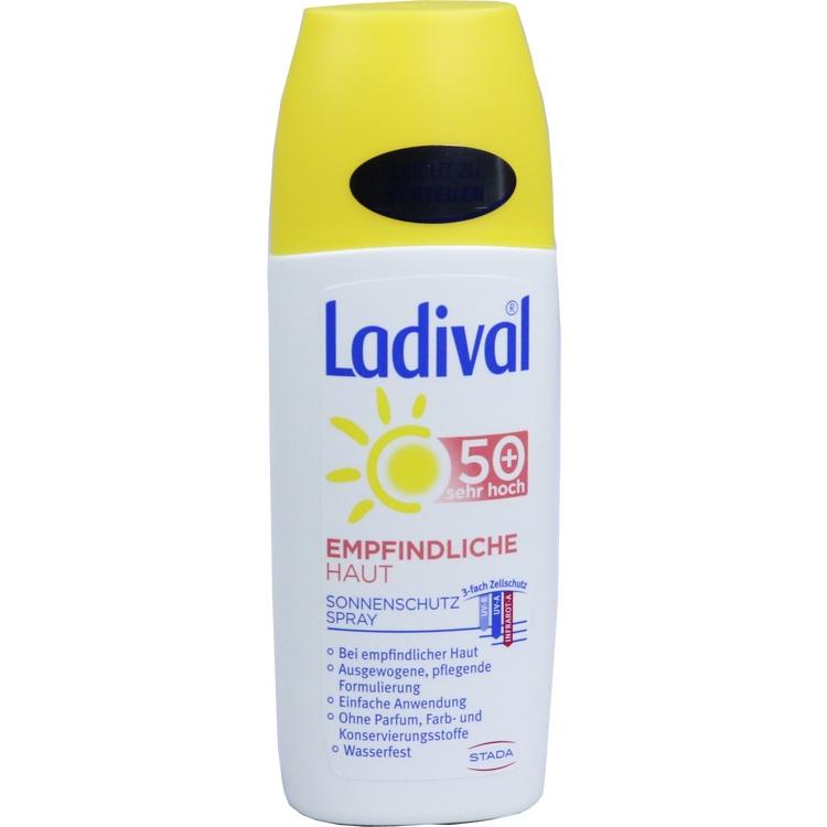 LADIVAL empfindliche Haut Spray LSF 50+ 150 ml
