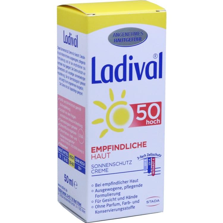 LADIVAL empfindliche Haut Creme LSF 50 50 ml