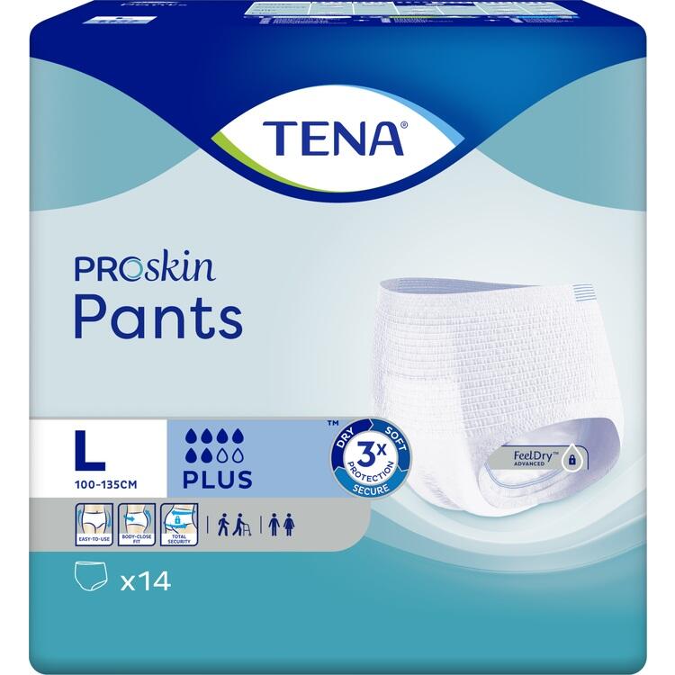 TENA PANTS Plus L bei Inkontinenz 4X14 St