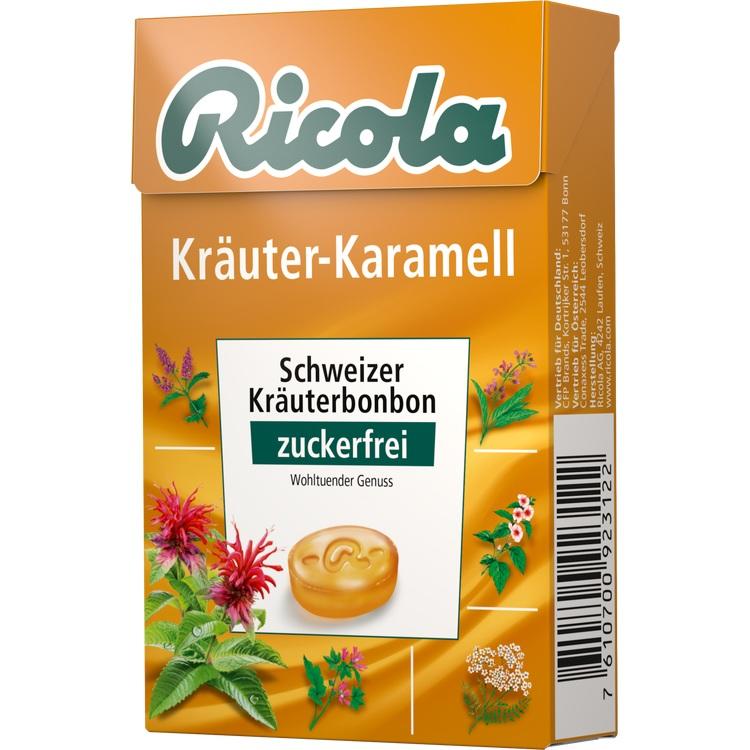 RICOLA o.Z.Box Kräuter-Karamell Bonbons 50 g
