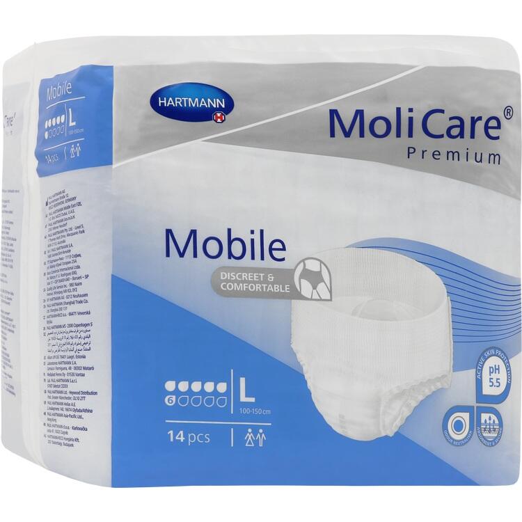 MOLICARE Premium Mobile 6 Tropfen Gr.L 14 St