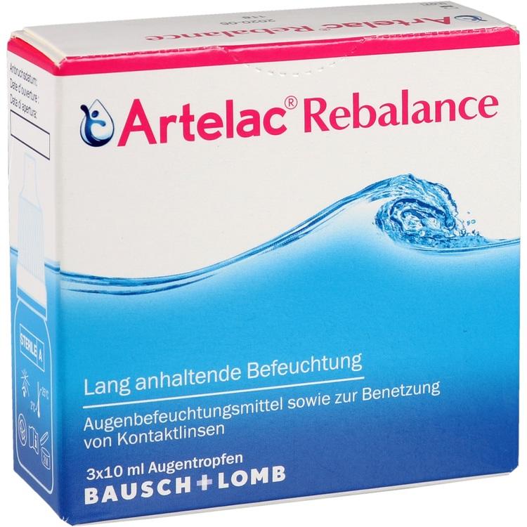 ARTELAC Rebalance Augentropfen 3X10 ml