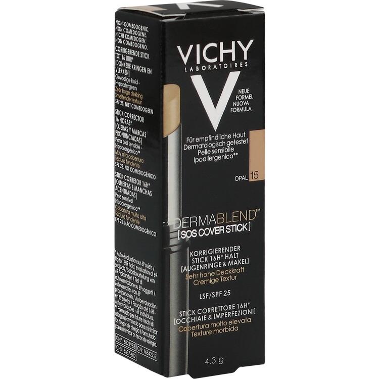 VICHY DERMABLEND SOS-Cover Stick 15 4.5 g