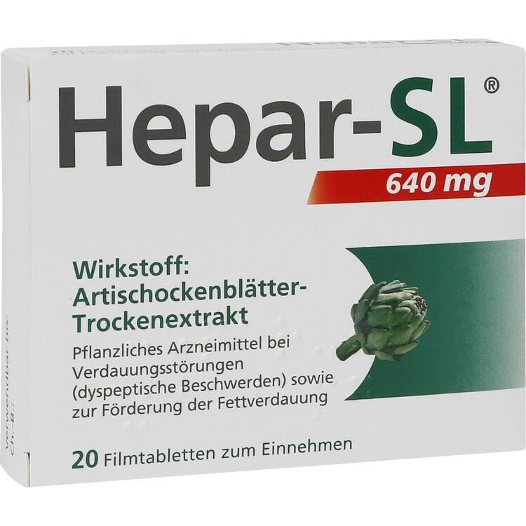 HEPAR-SL 640 mg Filmtabletten 20 St
