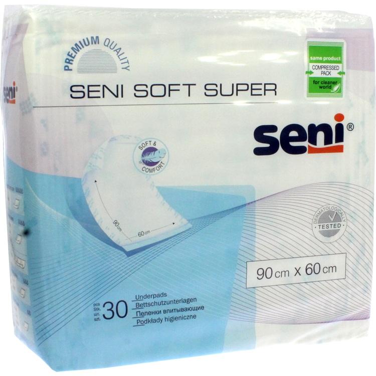 SENI Soft Super Bettschutzunterlage 90x60 cm 30 St