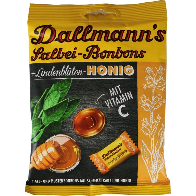 DALLMANN'S Salbei Honig Bonbons 60 g