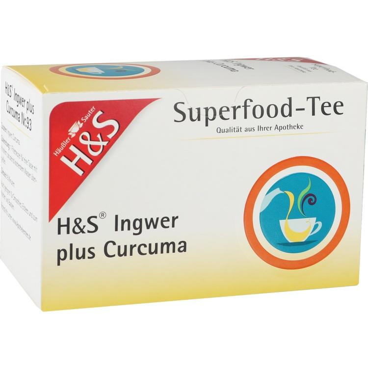 H&S Ingwer plus Curcuma Filterbeutel 20X1.25 g