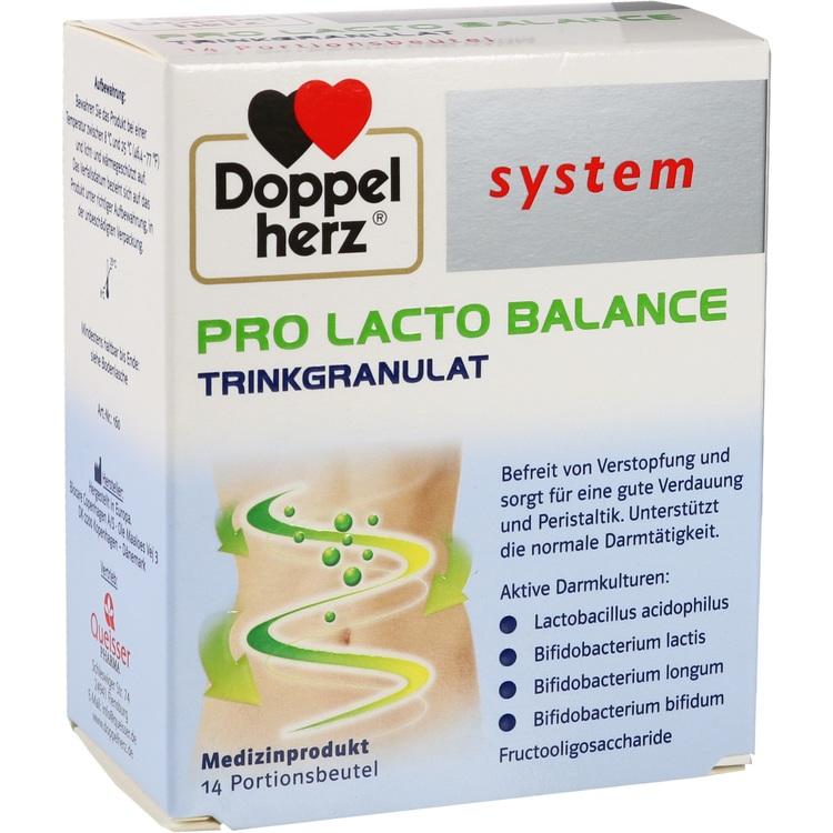 DOPPELHERZ Pro Lacto Balance system Trinkgranulat 14 St
