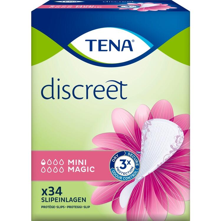 TENA LADY Discreet Inkontinenz Slipeinl.mini magic 6X34 St