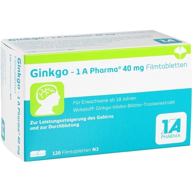 GINKGO-1A Pharma 40 mg Filmtabletten 120 St