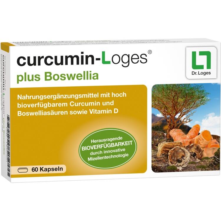 CURCUMIN-LOGES plus Boswellia Kapseln 60 St