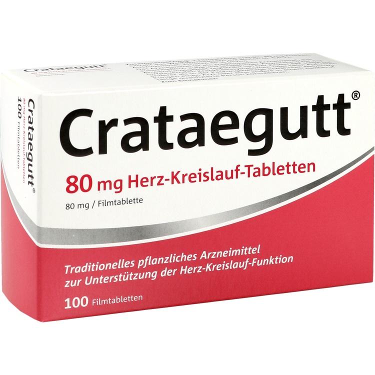 CRATAEGUTT 80 mg Herz-Kreislauf-Tabletten 100 St