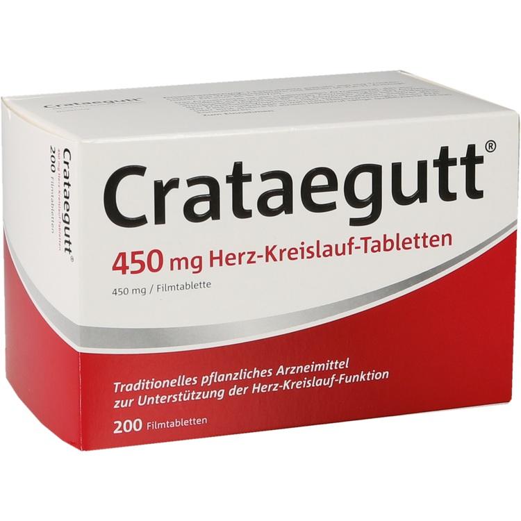CRATAEGUTT 450 mg Herz-Kreislauf-Tabletten 200 St