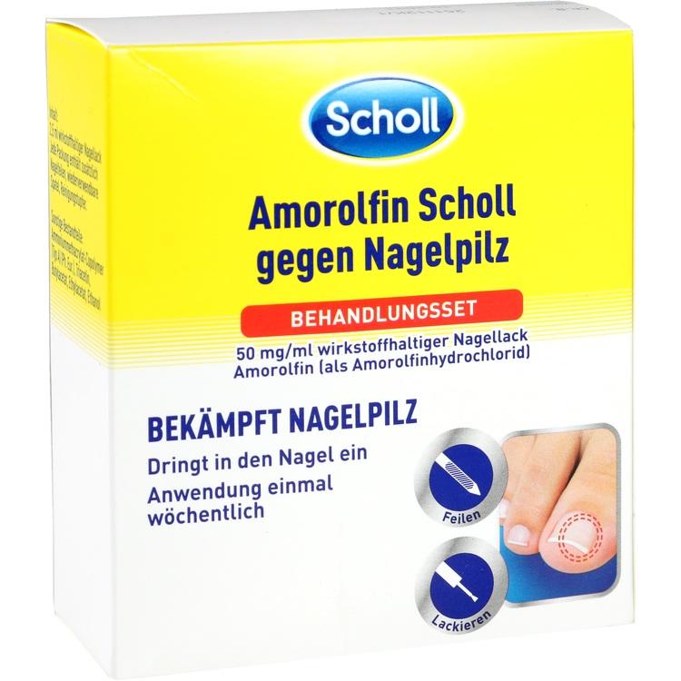 AMOROLFIN Scholl gegen Nagelpilz Behandlungsset 2.5 ml