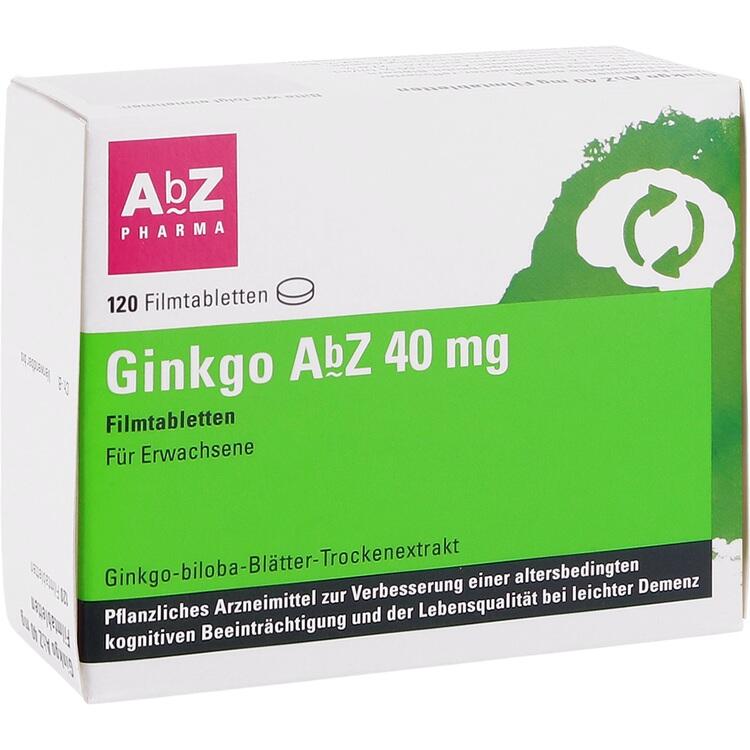 GINKGO AbZ 40 mg Filmtabletten 120 St