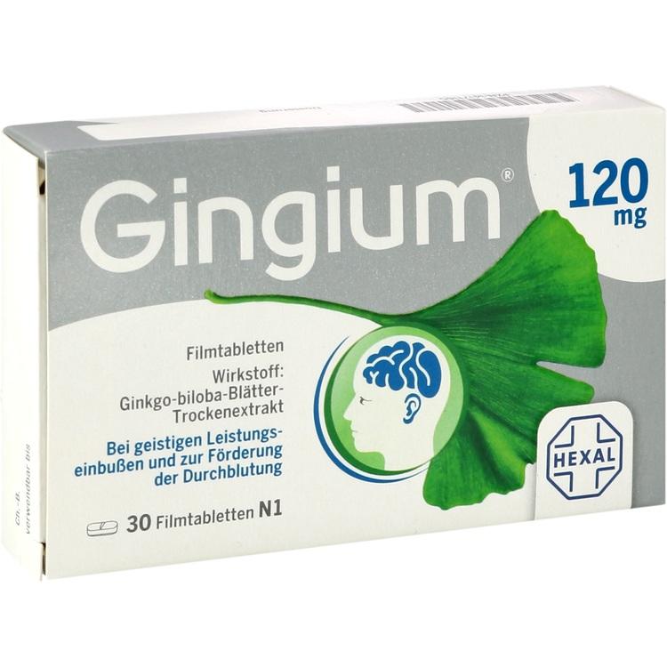 GINGIUM 120 mg Filmtabletten 30 St