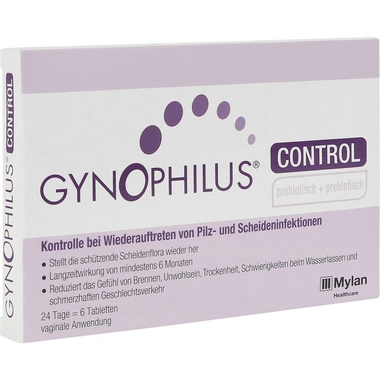 GYNOPHILUS CONTROL Vaginaltabletten 6 St
