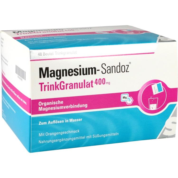 MAGNESIUM SANDOZ Trinkgranulat 400 mg Beutel 48 St