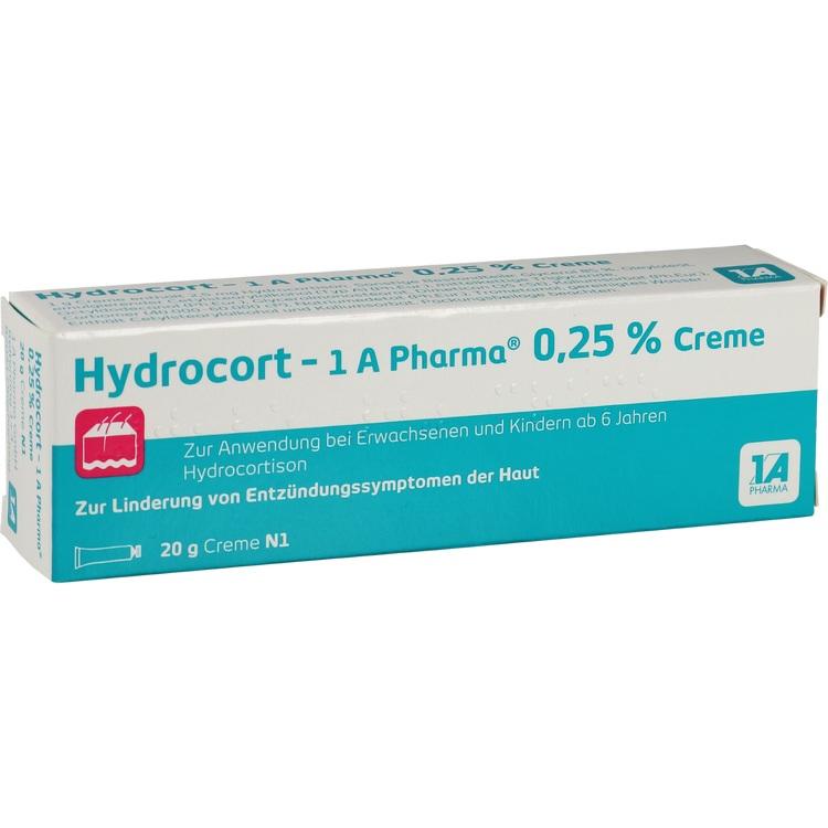 HYDROCORT-1A Pharma 0,25% Creme 20 g