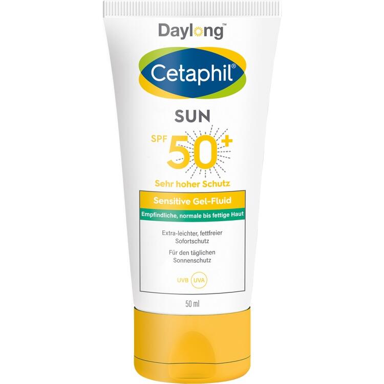 CETAPHIL Sun Daylong SPF 50+ sens.Gel-Fluid Gesich 50 ml